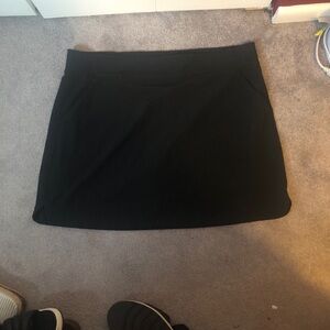 Black Mini Skort